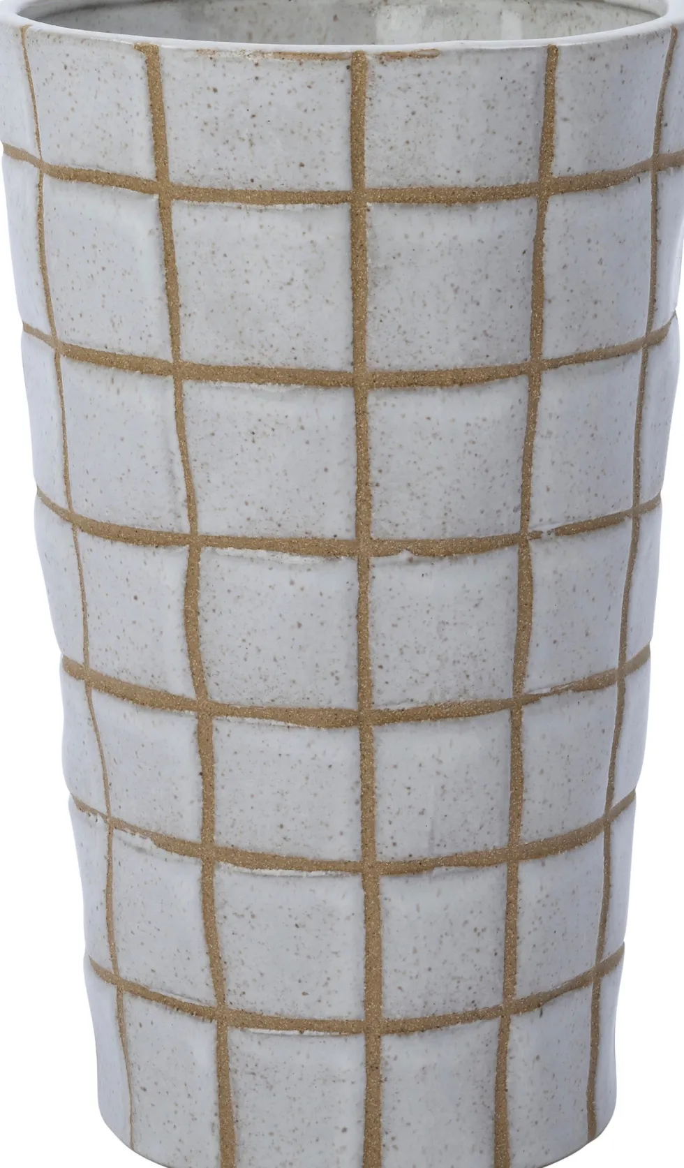 Intratuin bloempot Max wit D 14 H 22 cm
