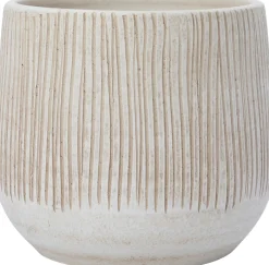 Intratuin bloempot Melle crème D 24 H 22 cm