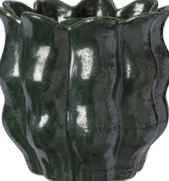Intratuin bloempot Middy groen D 17 H 15,2 cm
