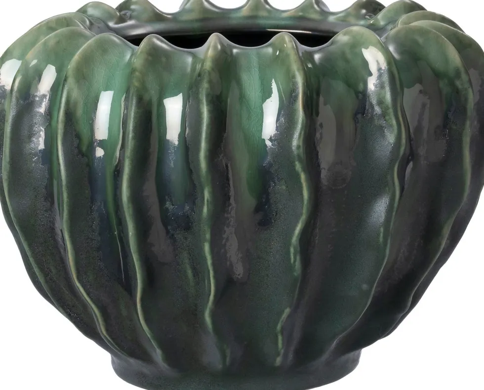 Intratuin bloempot Minir groen D 18,3 H 13,8 cm