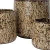 Intratuin bloempot Miro bruin / crème D 26 H 24 cm