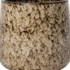 Intratuin bloempot Miro bruin / crème D 29 H 27 cm