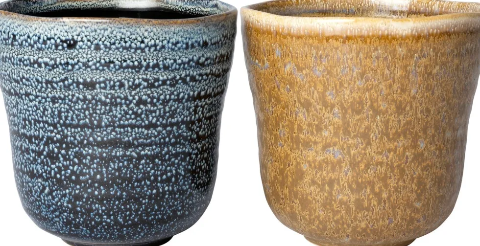 Intratuin bloempot Modena blauw D 16,5 H 16 cm