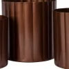 Intratuin bloempot Morgan koper D 22 H 22 cm