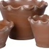 Intratuin bloempot Nador rood D 25 H 12 cm