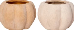 Intratuin bloempot Nature's Harvest beige D 25 H 18 cm