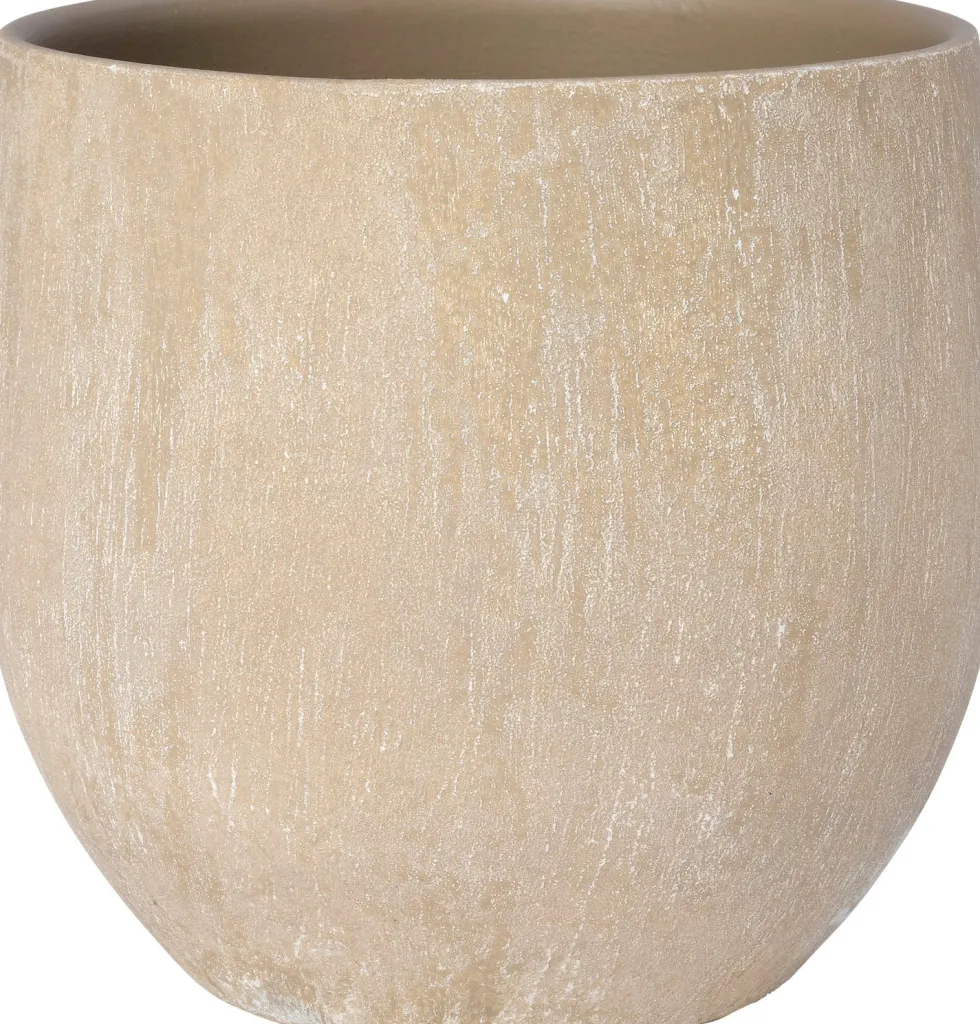 Intratuin bloempot Neiva beige D 29 H 26 cm