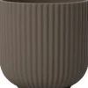 Intratuin bloempot Nela bruin D 14,5 H 14 cm