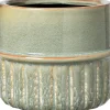 Intratuin bloempot Nemi groen D 17,5 H 14 cm