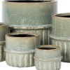 Intratuin bloempot Nemi groen D 21,5 H 17 cm