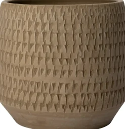 Intratuin bloempot Niamh bruin D 14 H 12 cm