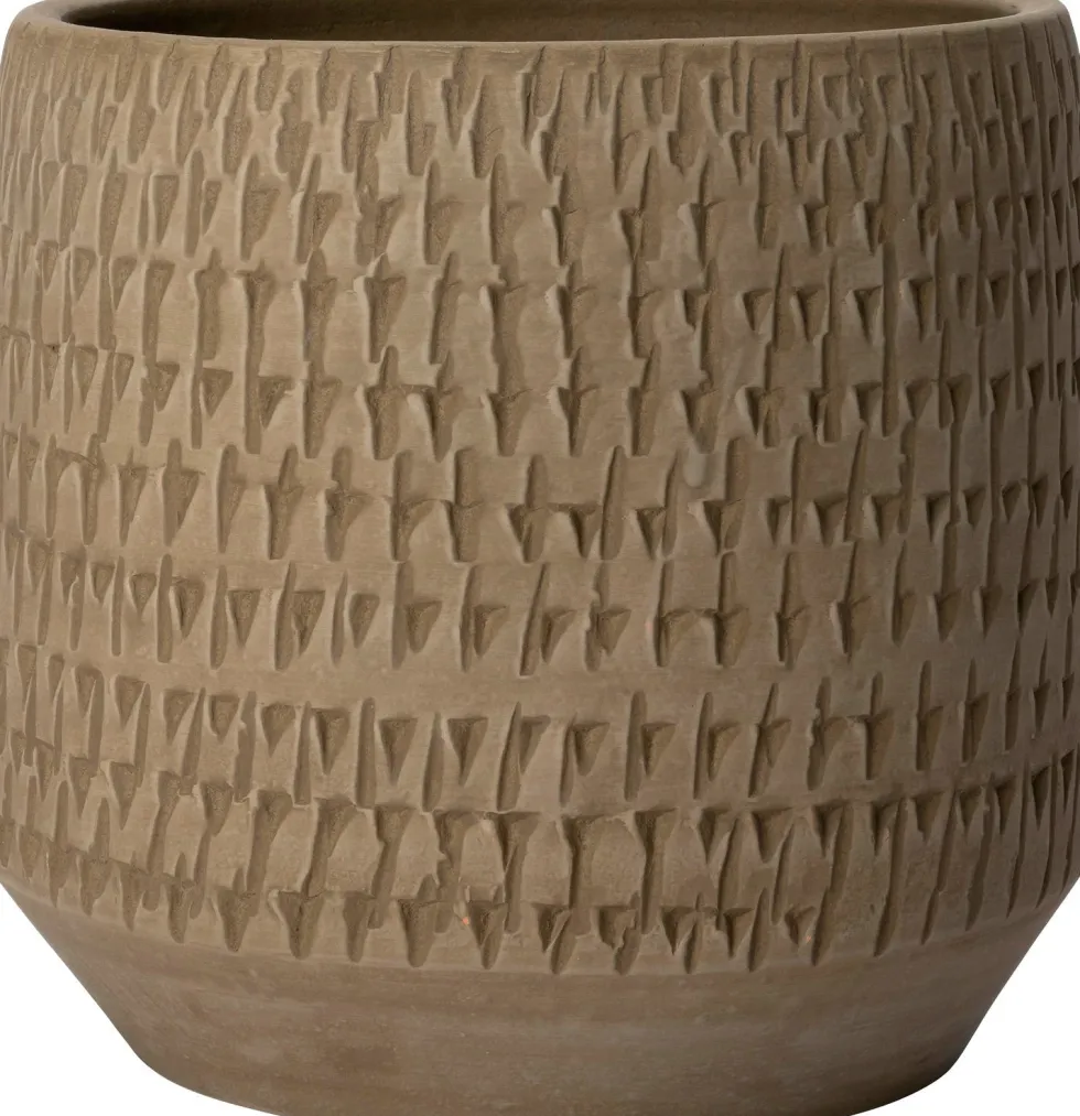Intratuin bloempot Niamh bruin D 29 H 26 cm