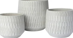 Intratuin bloempot Niamh crème D 16 H 14 cm