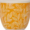 Intratuin bloempot Nikki geel D 7 H 6,5 cm