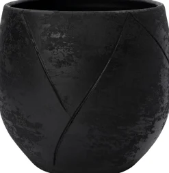 Intratuin bloempot Nio zwart D 28 H 26 cm