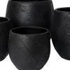 Intratuin bloempot Nio zwart D 24 H 22 cm