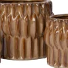 Intratuin bloempot Nisa bruin D 8 H 7 cm