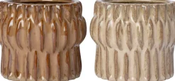 Intratuin bloempot Nisa bruin D 8 H 7 cm