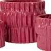 Intratuin bloempot Nisa roze D 13,3 H 11 cm