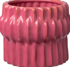 Intratuin bloempot Nisa roze D 13,3 H 11 cm