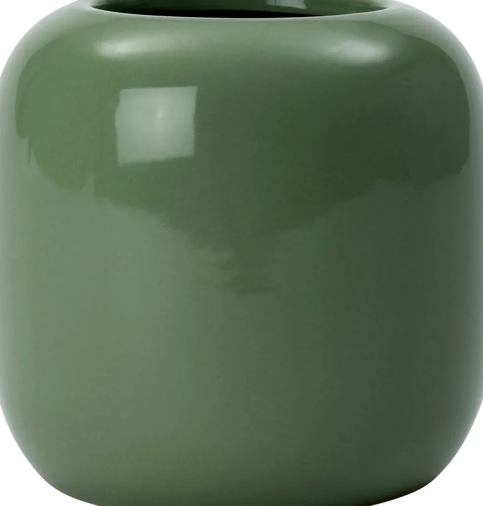 Intratuin bloempot Noelle groen D 14 H 13 cm