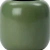 Intratuin bloempot Noelle mat groen D 14 H 13 cm