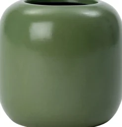 Intratuin bloempot Noelle mat groen D 20,5 H 21 cm