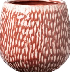 Intratuin bloempot Norea rood D 18 H 17 cm