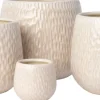 Intratuin bloempot Norea wit D 18 H 17 cm
