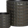 Intratuin bloempot Nova antraciet D 13,5 H 12,5 cm