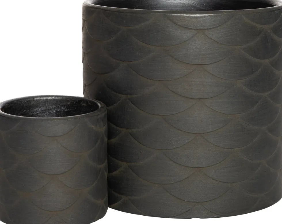 Intratuin bloempot Nova bruin D 7 H 6,5 cm