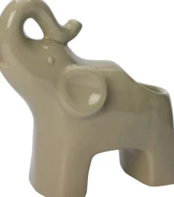 Intratuin bloempot Olifant grijs 13 x 6 x 13,5 cm