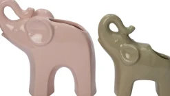 Intratuin bloempot Olifant grijs 13 x 6 x 13,5 cm