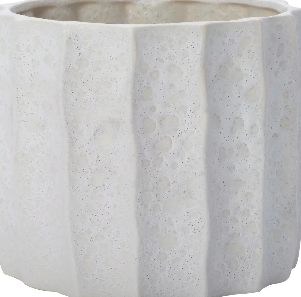 Intratuin bloempot Olivier wit D 14 H 12 cm