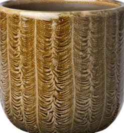 Intratuin bloempot Onira bruin D 15 H 14,5 cm