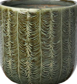 Intratuin bloempot Onira groen D 15 H 14,5 cm