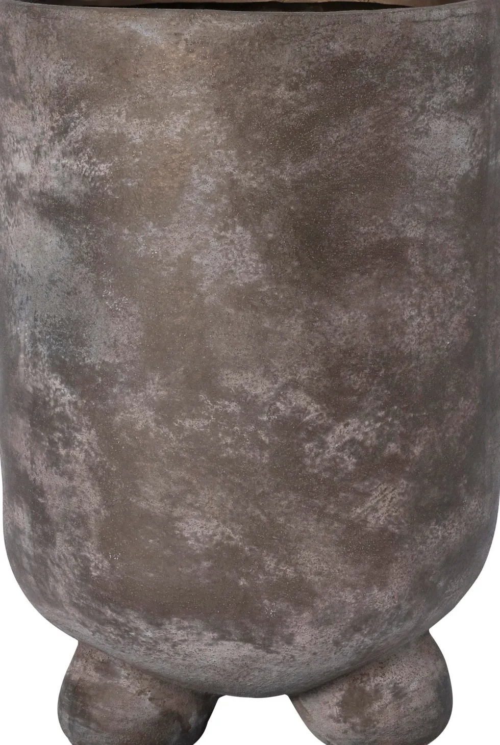 Intratuin bloempot op poten Arris grijs D 16 H 23,5 cm