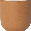 Intratuin bloempot op poten Adrienne oranje D 13 H 14 cm