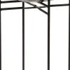 Intratuin bloempot op poten Brass zwart D 34 H 89 cm