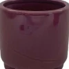 Intratuin bloempot op poten Eloi paars D 13 H 12,5 cm