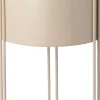 Intratuin bloempot op poten Julio beige D 18 H 40 cm