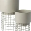 Intratuin bloempot op standaard Aafje beige D 23 H 32 cm