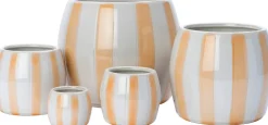 Intratuin bloempot op voet Adora wit / roze D 8,8 H 6,5 cm