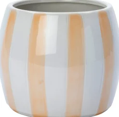 Intratuin bloempot op voet Adora wit / roze D 12 H 10 cm