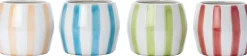 Intratuin bloempot op voet Adora wit / groen D 12 H 10 cm