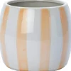 Intratuin bloempot op voet Adora wit / roze D 16 H 13 cm