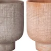 Intratuin bloempot op voet Badal bruin D 18 H 20 cm