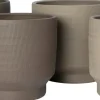 Intratuin bloempot op voet Como bruin D 29 H 26 cm