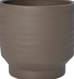 Intratuin bloempot op voet Como bruin D 25 H 23 cm