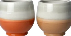Intratuin bloempot op voet Kaan bruin D 20,5 H 19 cm